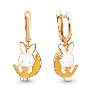 Серьги Aquamarine 34491.6 