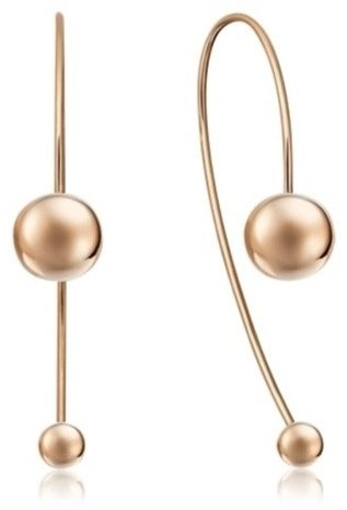 Серьги PLATINA 02-4431-00-000-1110-42 вес 5.14 г золото, без вставок 