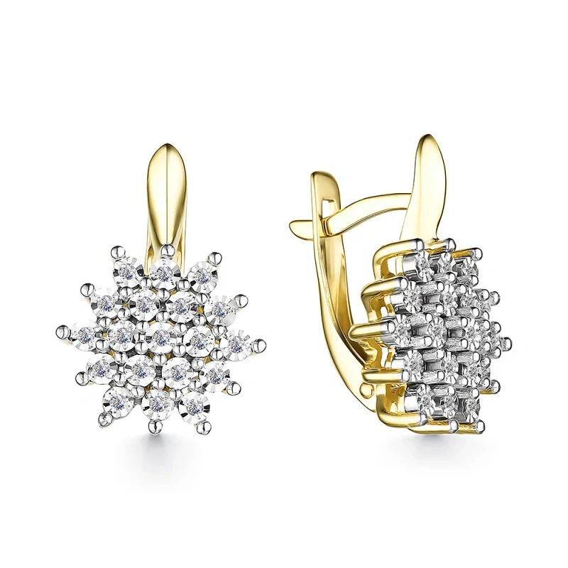 Серьги Goldos С/277-320 4.5гр 