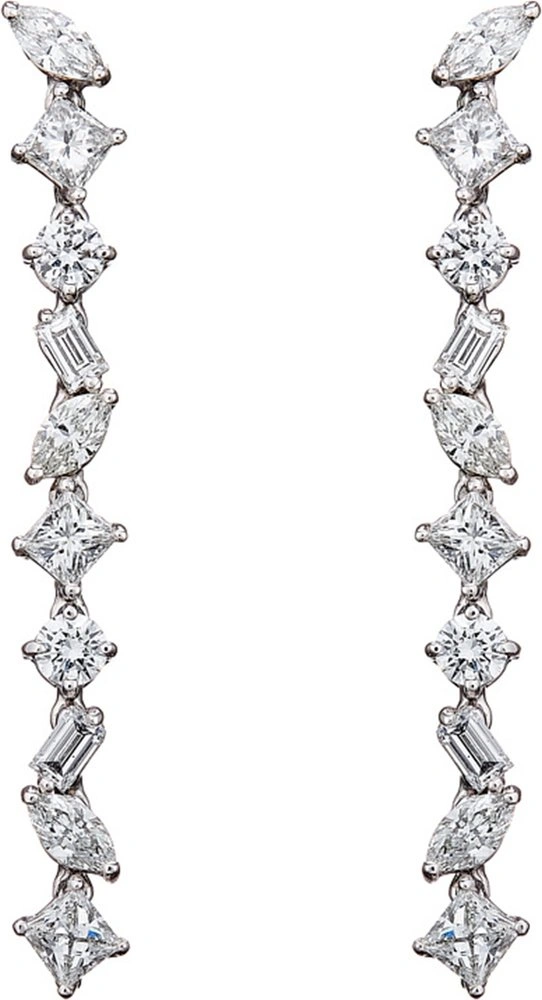 Серьги Damiani 14020 д 3,75гр 1,86ct.