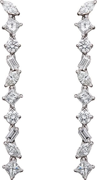 Серьги Damiani 14020 д 3,75гр 1,86ct.