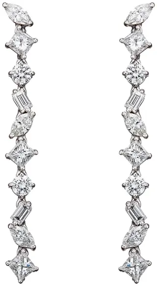 Серьги Damiani 14021 д 3,74гр 1,85ct.