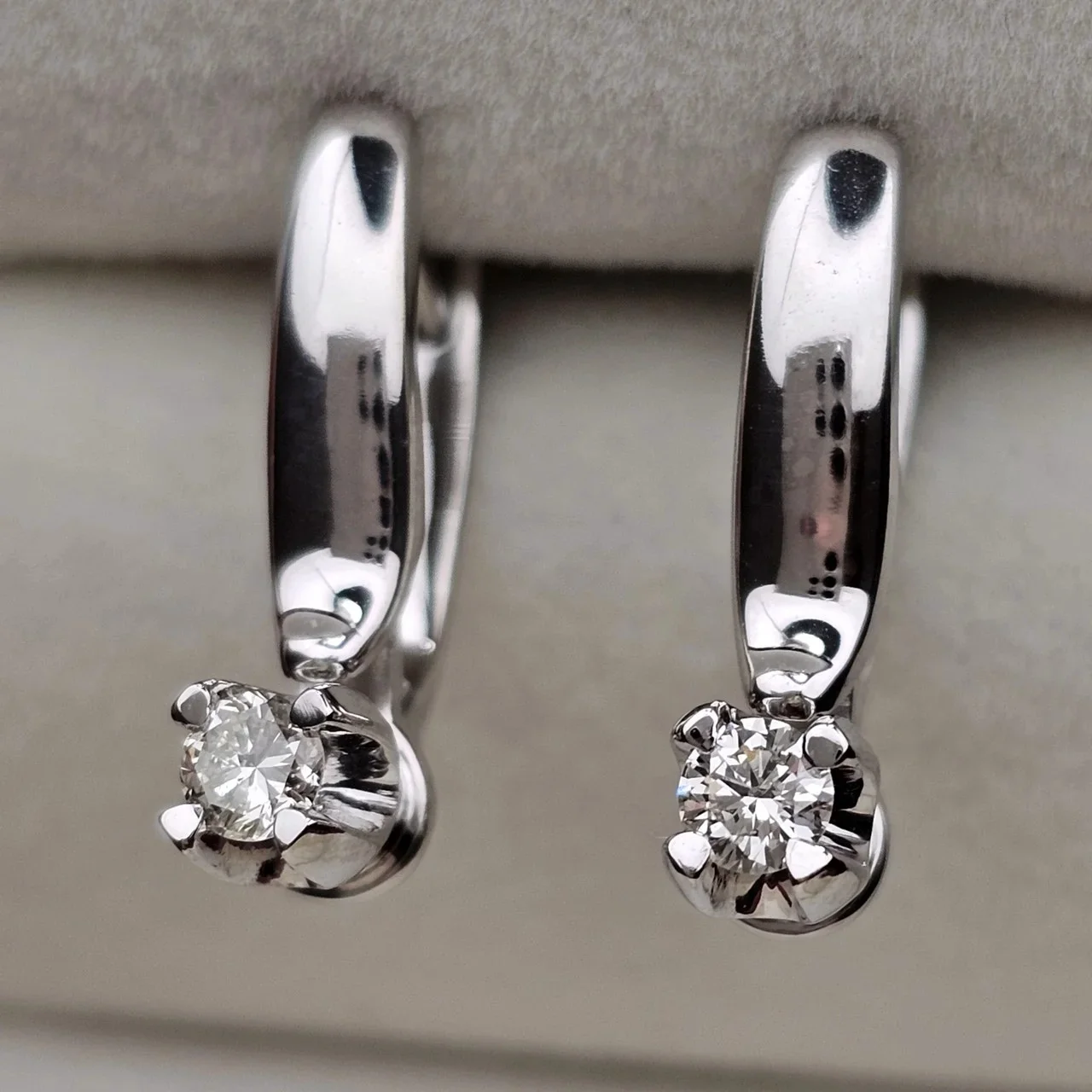 Серьги Deimantas 113748804 0,32ct.  - фото 2