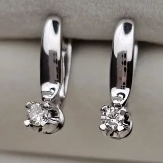 Серьги Deimantas 113748804 0,32ct. 