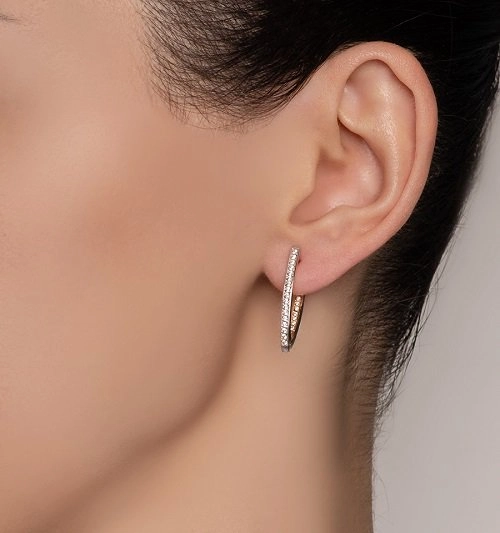 Серьги Кристалл NM139 3,84гр. 