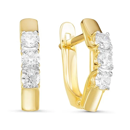 Серьги Goldos 143808 2.7гр 