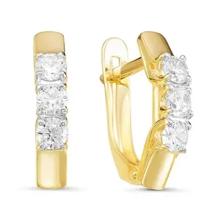 Серьги Goldos 143808 2.7гр 