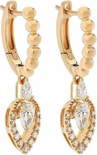 Серьги Casato 1666 cas 3,97гр 0,13ct.