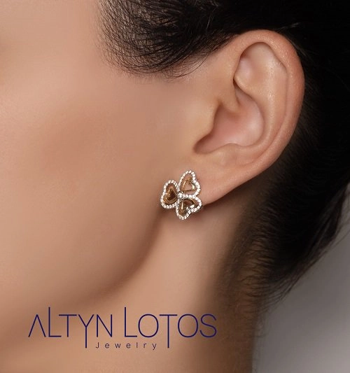 Серьги Кристалл NM189 4,12гр. 