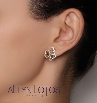 Серьги Кристалл NM189 4,12гр. 