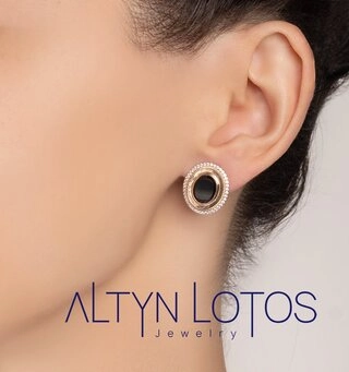 Серьги Кристалл NL650 4,72гр. 