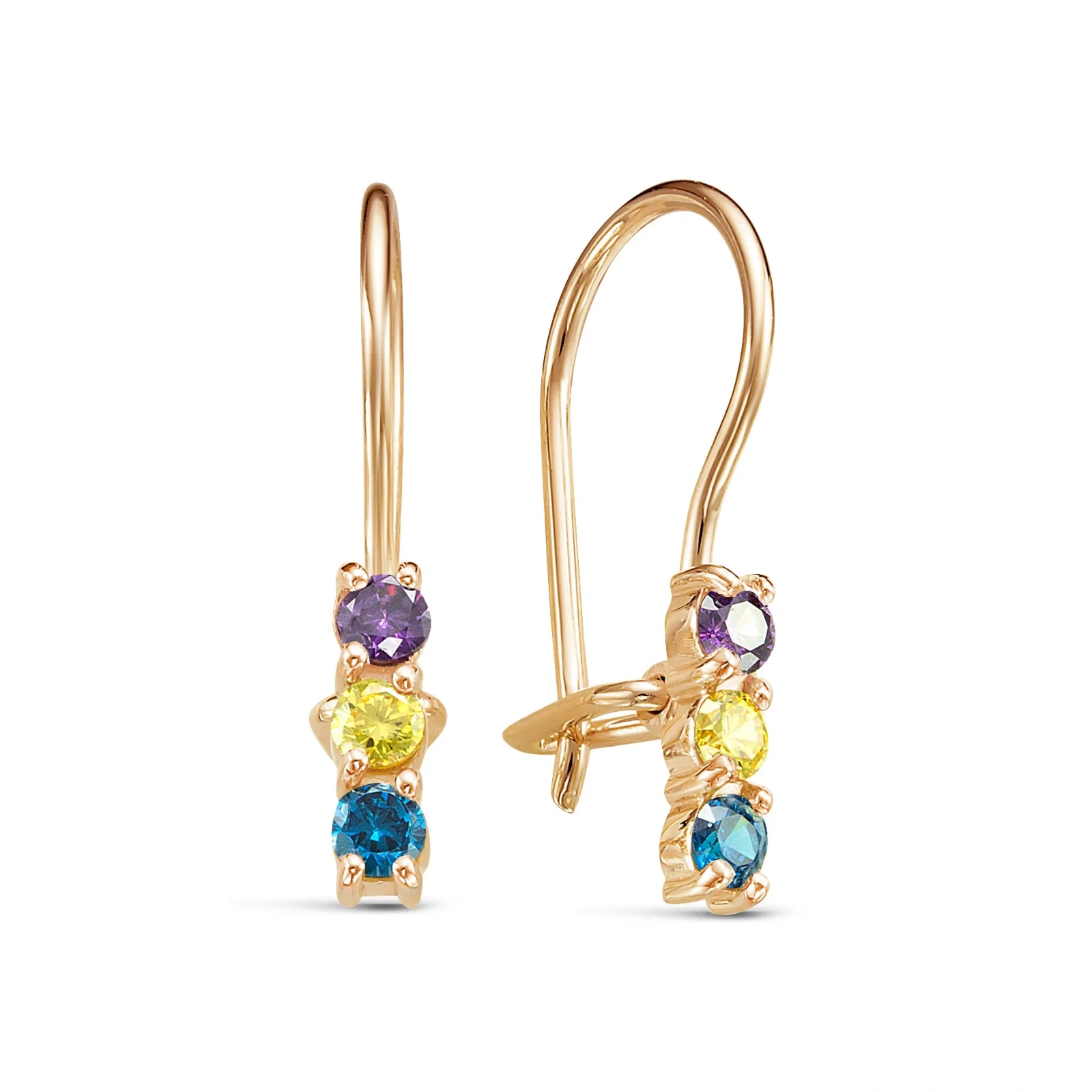 Серьги Goldos 143599 0.8гр 