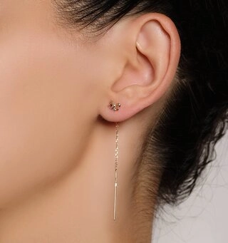 Серьги Эстет 01С0112626Р 1,15гр. 