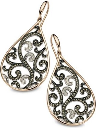 Серьги Tirisi 4569 tir 6,80гр 5,24гр 1,73гр 0,20ct.