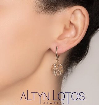 Серьги Кристалл NM470 6,08гр. 