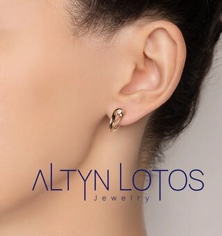 Серьги Кристалл N2185 3,51гр. 