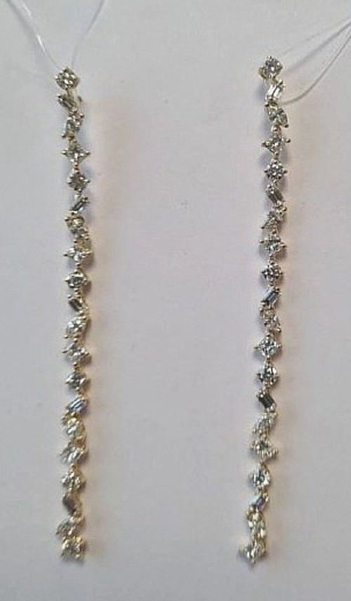 Серьги Damiani 14550 7,55гр 