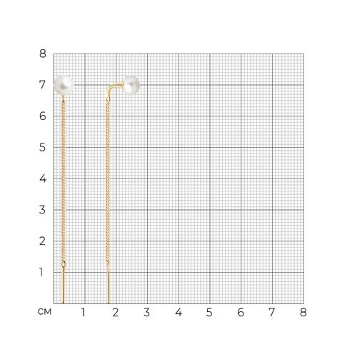 Серьги Sokolov 792153 1,4гр. 