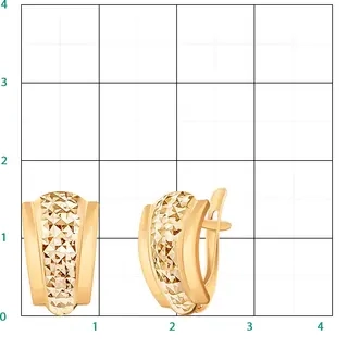 Серьги Атолл 20588а-2 1.8гр 