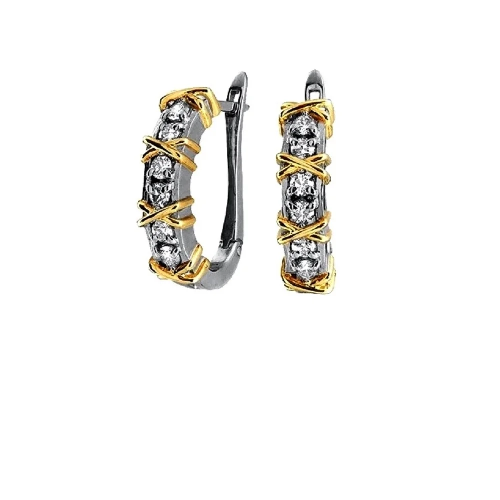 Серьги Сенат С4205-35 6,74гр.  - фото 2