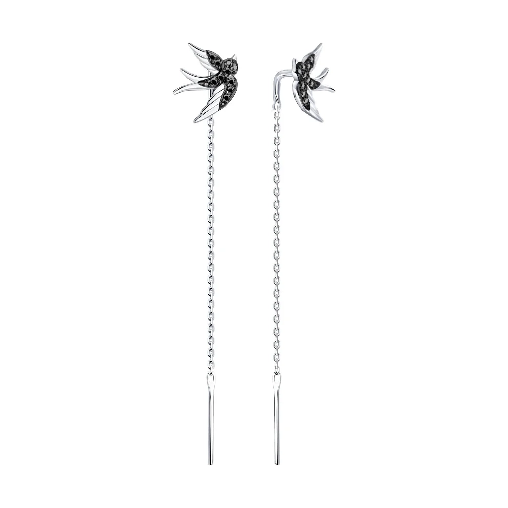 Серьги Sokolov A7020125 1.28гр  - фото 2