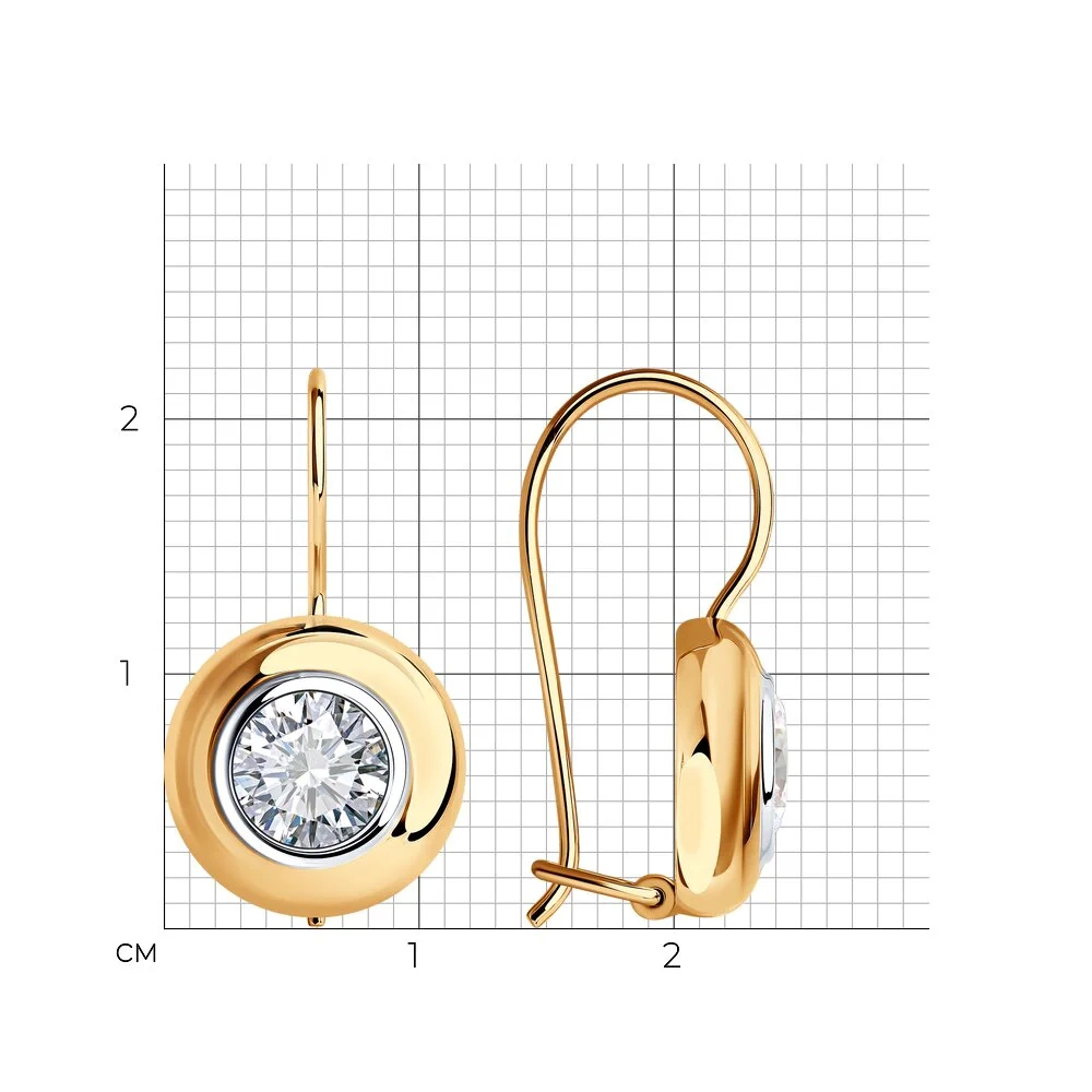 Серьги Sokolov 027339 3,38гр.  - фото 5