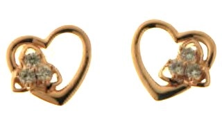 Серьги Crivelli 8768 1,8гр 0,08 крт 