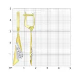 Серьги Sokolov 027313-2 3.28гр  - фото 2