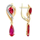 Серьги Sokolov 724967 2.93гр  - фото 3