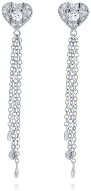 Серьги Damiani 13165 д 4,7гр 0,35ct.