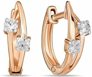 Серьги Лукас E01-Z-59571-Z 1,52гр.