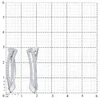 Серьги Атолл  б20120  4.35гр  - фото 3