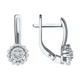 Серьги Sokolov 52-220-02092-1 2.46гр  - фото 3