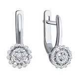 Серьги Sokolov 52-220-02092-1 2.46гр  - фото 2