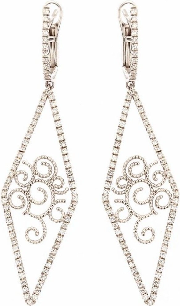 Серьги Crivelli 3528 crv 6,1гр 0,89ct. 