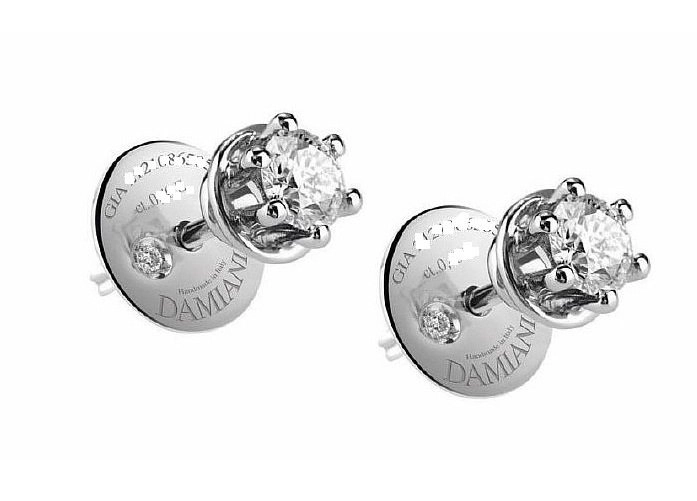 Серьги Damiani 81100309 3.39гр 0.3крт 