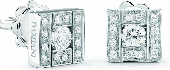 Серьги Damiani 14677 д 3,80гр 0,3ct. 