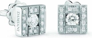 Серьги Damiani 14677 д 3,80гр 0,3ct. 