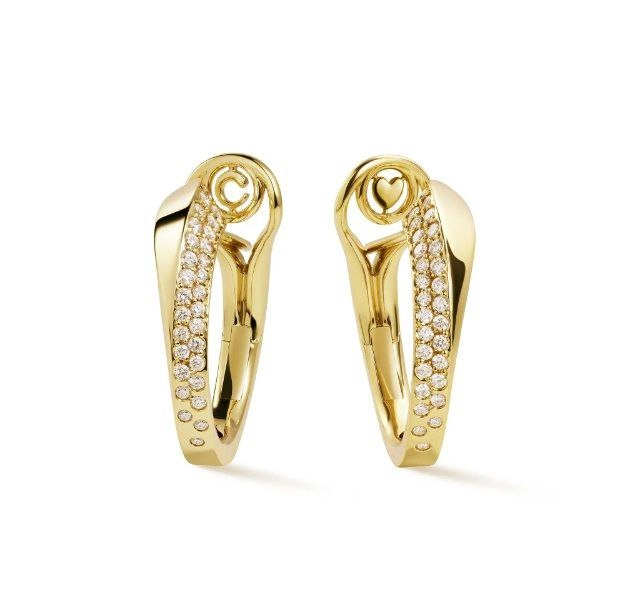 Серьги Crivelli 000-4380NS-Y 10.7гр 0.62крт 