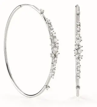 Серьги Damiani 16605 д 6,7гр 0,65ct.