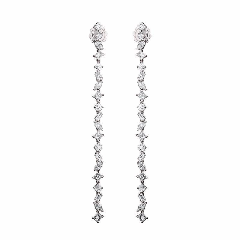 Серьги Damiani 81092656 6.15гр 3.39крт 