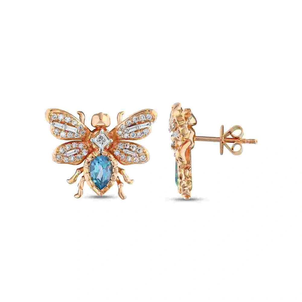 Серьги Bee Goddess PTKMCBTBPGKP 5.7гр 0.65крт 