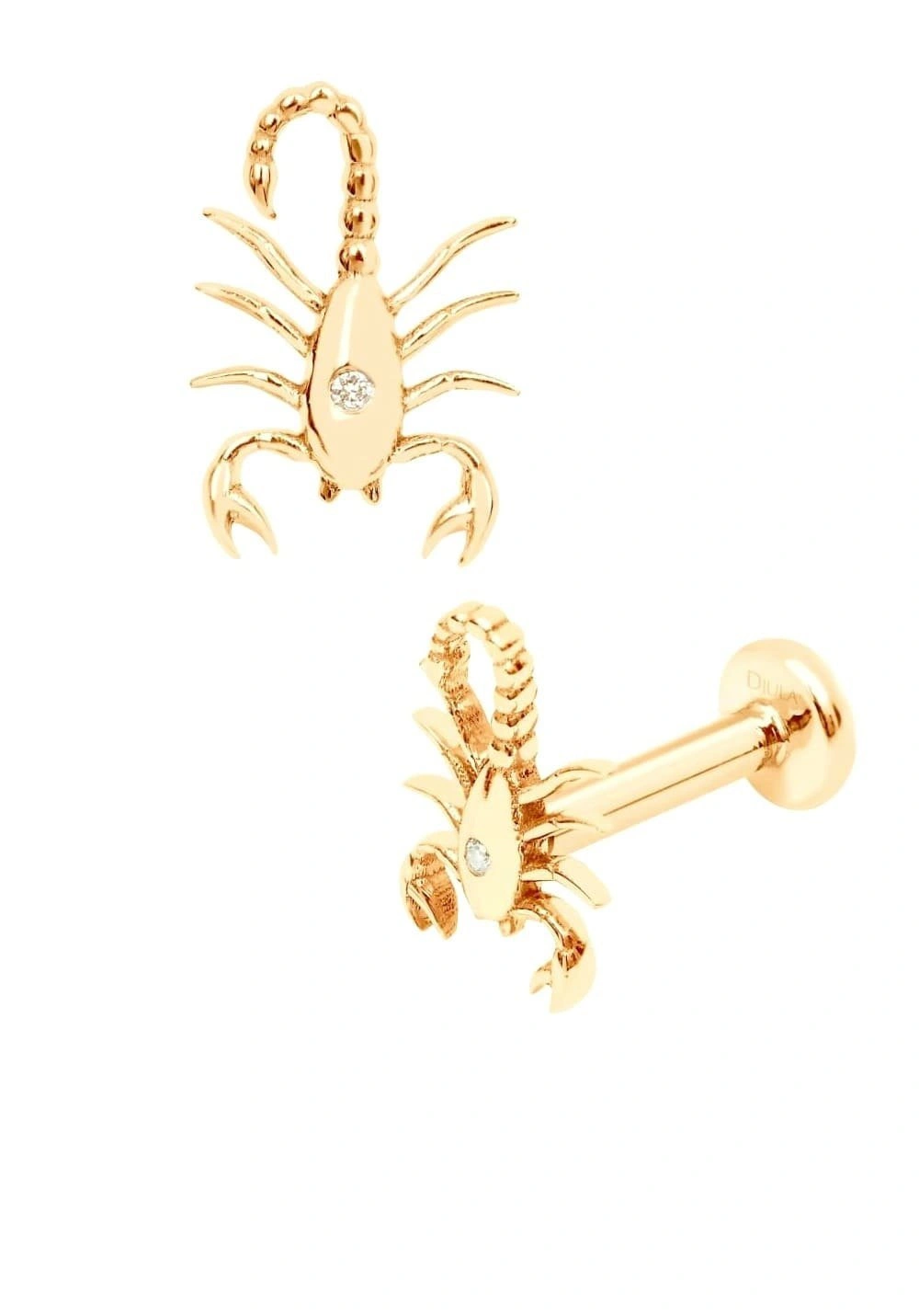 Серьги Djula HZ0249 0.47гр 0.005крт 