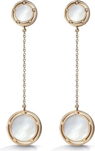 Серьги Damiani 14873 д 12,6гр 2,8гр 0,05ct. 