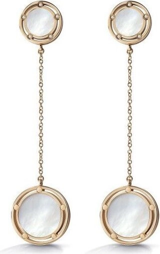 Серьги Damiani 14873 д 12,6гр 2,8гр 0,05ct. 