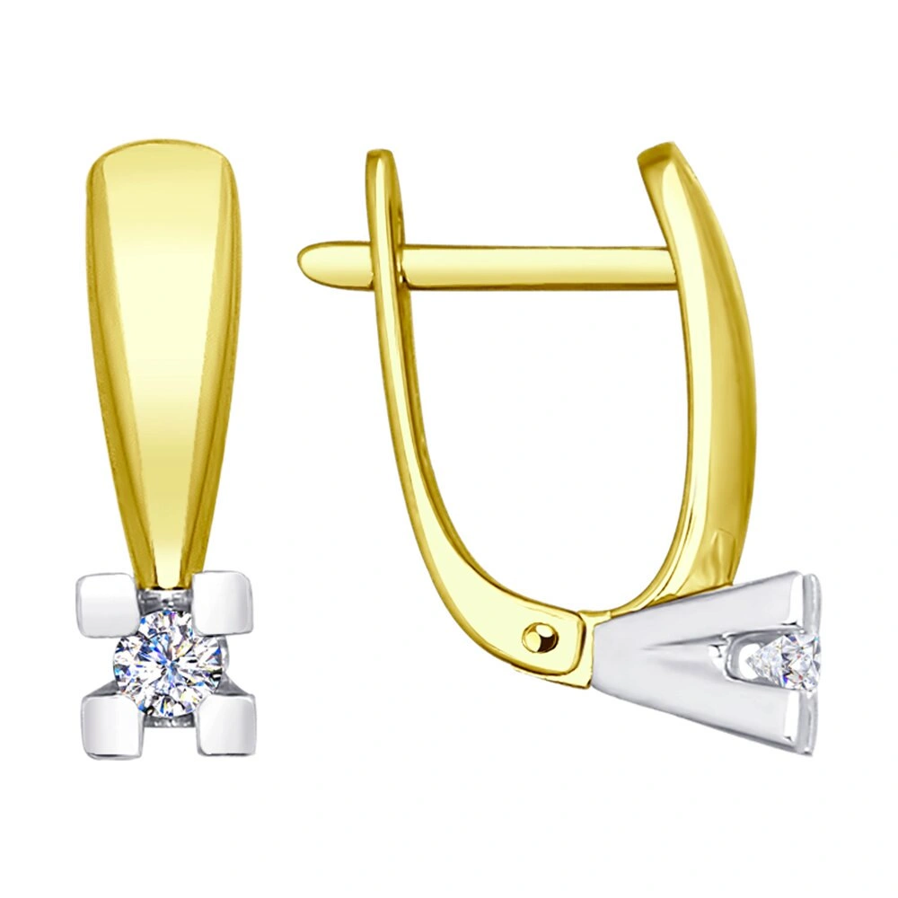 Серьги Sokolov 1021170-2 