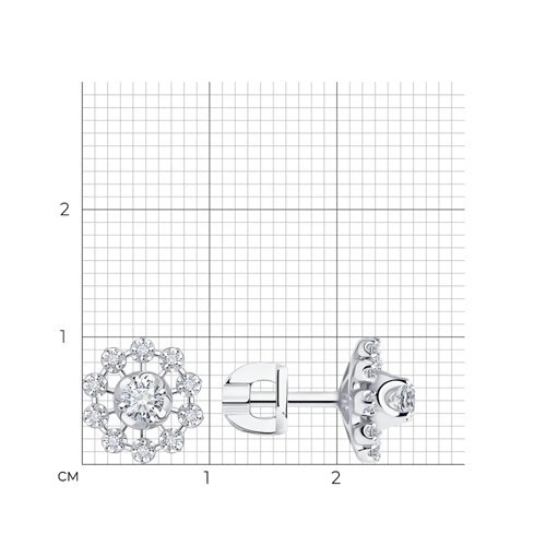 Серьги Sokolov 1022051-3 2,91гр. 