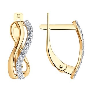 Серьги Sokolov 027155 1,62гр.