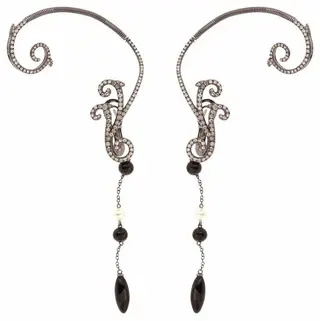 Серьги Damiani 11515/6457&nbsp;д&nbsp;15,5гр 0,3гр 1,7ct, 