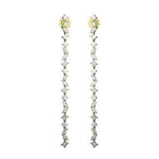 Серьги Damiani 81092653 6.16гр 3.42крт 